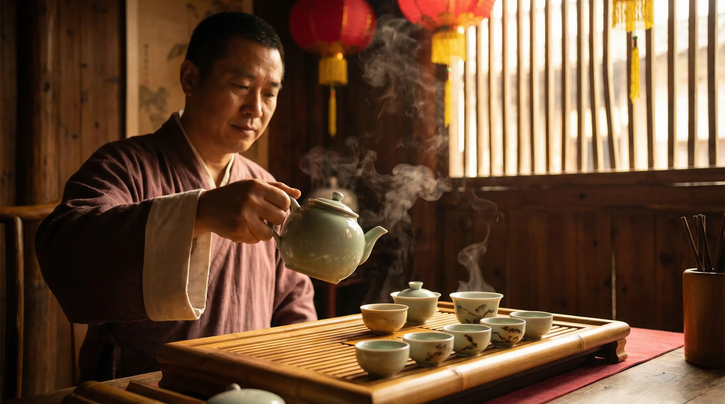 年轻的老师4中文正版 茶道文化纪录片封面